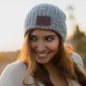 Love Your Melon Rock Beanie Tan